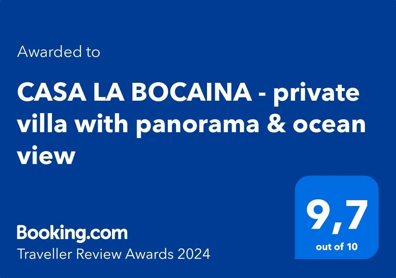 Casa La Bocaina - Private Villa With Panorama & Ocean View Villaverde  Spanien